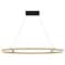 Quoizel Soma Integrated LED Whitewashed Walnut Island Light PCSMA140WA - alternate 4